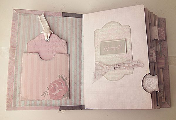 How to Make a 'shabby chic' paper bag mini scrapbook album « Scrapbooking  :: WonderHowTo