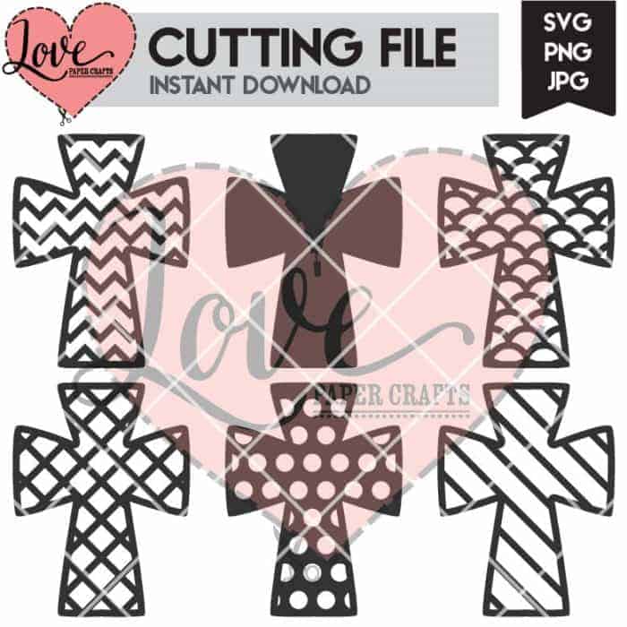 Download Christian Cross SVG - Love Paper Crafts